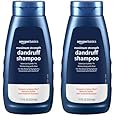 Amazon Basics Moisturizing Dandruff Shampoo, 11 Fl Oz, Pack of 2