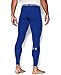 Under Armour Men's HeatGear Armour Compression Leggings, Royal/Steel, Medium