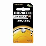 DURACELL D301/386B Watch/Calculator Battery - Buy Packs and SAVE (Pack of 2)