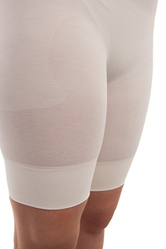 GABRIALLA Seamless Breathable Milk Fiber Body Shaping High Waist Support Shorts Support Girdle BSM-715 - Thumbnail 4