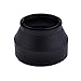 58mm Rubber Lens Hood for Canon Camera SL1 T5 T3 T6s T6i T5i T4i T3i T2i T1i Xsi XS 60D 70D 7D 7D Mark II 6D 5D Mark II 5D & Mark III DSLR Cameras