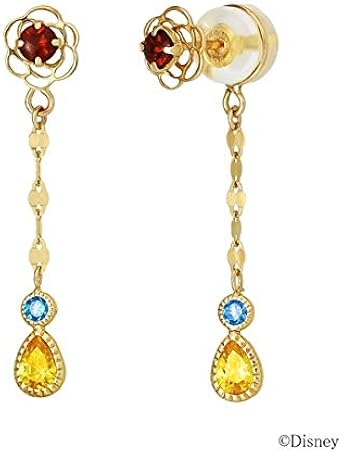 Amazon Co Jp テイクアップ ピュア Take Up Pure ディズニーコレクションジュエリー 美女と野獣 ピアス Flutter イエローゴールド Yg 服 ファッション小物