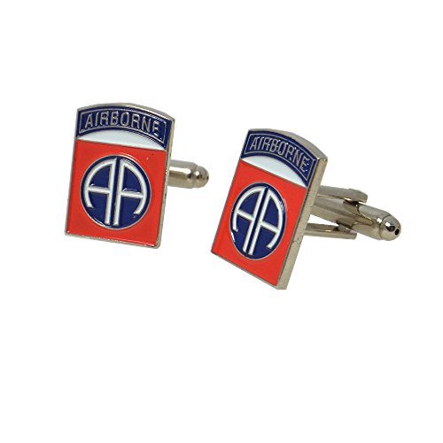 Epic Militaria Military Style Cuff Links Pair (American 82nd Airborne)