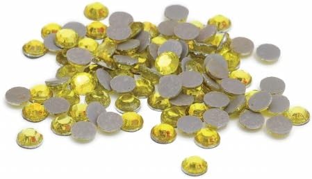 Silhouette Rhinestones SS16-Citrine - 350/Pkg