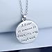 bestwishes2u Personalized silver lettering Lovers Necklace pendent Jewelry