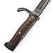 German M98/05 Butcher Sawback Bayonet with Scabbard- Gewehr 98 & K98k