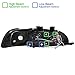 Spec-D Tuning 2LHP-CV923JM-TM Honda Civic 3Dr Dual Halo Led Black Projector Head Lights