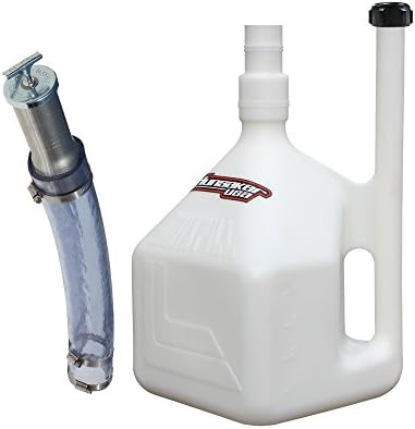 HUNSAKER USA 3004-3: 5 Gallon White Dumpcan (w/2.00" O.D. Hose Fill Kit)