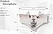 Ababalaya Womens' 3D Animal Print Cute Briefs with Ears, Alpaca,M