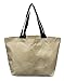 Earthwise Reusable Grocery Bag Beach Shopping Tote Extra Large Heavy Duty 12 oz Cotton Canvas Multi Purpose 20 inches x 14 inches Proudly Made in the USA (Natural)