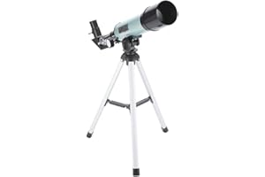 Entry-Level Astronomical Telescope, High-Definition 90 Times, Children's Gifts, with Moon Filter, Right-Angle Frame, Tripod, 