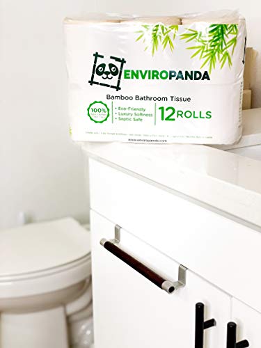 EnviroPanda-Unbleached-Bamboo-Toilet-Paper-Rolls-3-Ply-Soft-All-Natural-Sustainable-Tree-Free-Bathroom-Tissue-Eco-Friendly-Biodegradable-Septic-Safe-100-Natural-Hypoallergenic-TP-12-Rolls