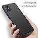 Compatible with Samsung Galaxy A51 Case, Almiao [Ultra-Thin] Minimalist Slim Protective Phone Case Back Cover for Samsung Galaxy A51 (Gravel Black)