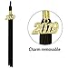 Unisex Adult Matte Graduation Cap Graduation Hat with Tassel Adjustable for High School and College (Black 1)