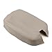 Beige Leather Suture Console Lid Armrest Cover for 2008 2009 2010 2011 2012 Accord Armrest Cover(Only The Leather Part not include Lid)