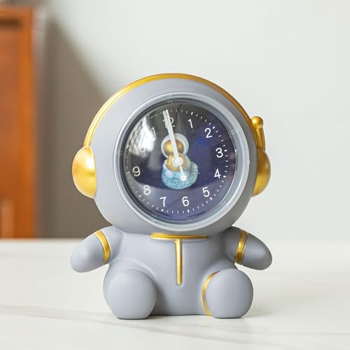 COORFORMER ASTRONAUT DESK CLOCK PIGGY BANK/SAVINGS JAR, KIDS...
