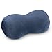LANGRIA Infinity-Shape Car Neck Pillow Memory Foam Headrest Lumbar Support Cushion for Travel Work Commute with Removable Cover, CertiPUR-US Certified (Navy Blue)