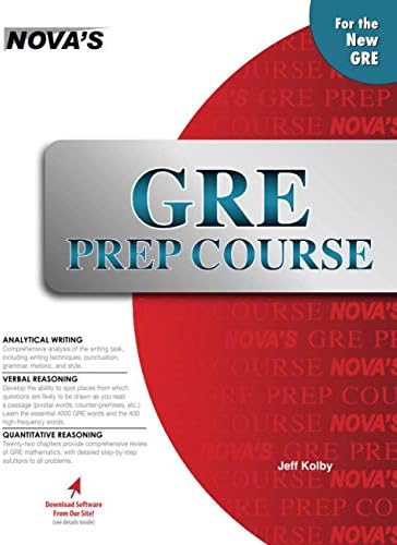 GRE Prep Course eBook