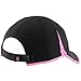 adidas Women's Adizero Relaxed Adjustable Performance Cap, Black/Twister Shock Pink/Shock Pink, One Size