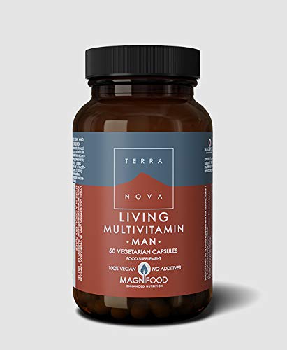 TERRANOVA Organic Living Multivitamin Man, 50 CT