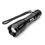 MECO ME06 LED Flashlight 600 Lumens Zoomable Adjustable Portable EDC Flashlight