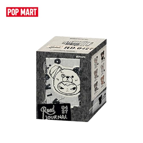 POP MART Hirono Plush Pendant Collectible Doll Blind Box Fashion Keychains Decor, Ideal Gift