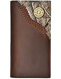 Justin Men's Camo Overlay And Shotgun Shell Concho Rodeo Wallet