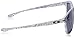 Oakley Men's OO9223 Enduro Round Sunglasses, White Fingerprint/Grey, 55 mm