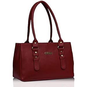 Fristo Women’s Handbag (FRB-315_Red)