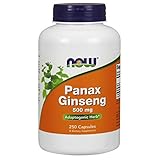 NOW Foods Panax Ginseng, 250 Capsules / 500mg