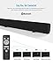 Sound Bars for TV Meidong Bluetooth Soundbar Wired and Wireless Bluetooth Surround Sound for TV Sounds Bar Includes Optical Cable, RCA Cable and Remote Control (29.9 in, Black)thumb 3