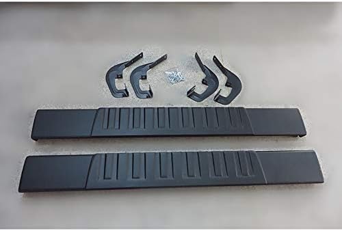 Viksee 6in. Black Nerf Bars for 08-18 Chevrolet Silverado 1500/GMC Sierra 1500/2500HD/3500HD Regular/Standard Cab,2pcs S/S Side Steps Running Boards (Factory Mounting Holes Exist)