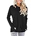 onlypuff Pocket Shirts for Women Casual Loose Fit Tunic Top Baggy Comfy Blouse