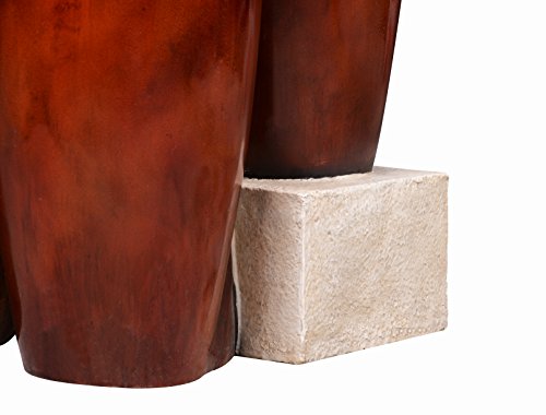 Kenroy Home 51038RST Vessel Indoor/Outdoor Fountain, Rust
