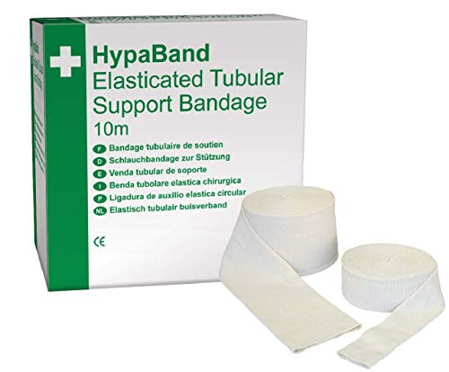 Safety First Aid Tubular Support Bandage (B - Small Limbs), White - 6.25cm x10m