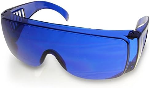 Tinted Golf Ball Finder Glasses with Zippered Carrying Case