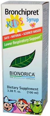 Pack of 1 x Sinupret Bronchipret Syrup For Kids - 3.38 fl oz