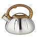 Riwendell Stainless Steel Whistling Tea Kettle 2.6-Quart StoveTop Kettle Teapot