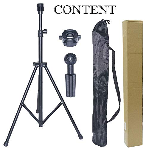 image for Borogo Wig Stand Metal Adjustable Cosmetology Hairdressing Training Ma