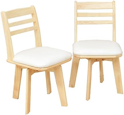 Amazon ダイニングチェア 回転椅子 イス 木製 2脚セット クリア色 Hop Ch 371cn コンパクト 北欧風 ダイニングチェア オンライン通販