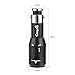 CrazyFire Rechargable Mini LED Flashlight with Car Charger, Rechargeable CREE LED Torch Light, XPE-R2 500 Lumen Camping Lamp (Only for 12V Car Cigarette Lighter)