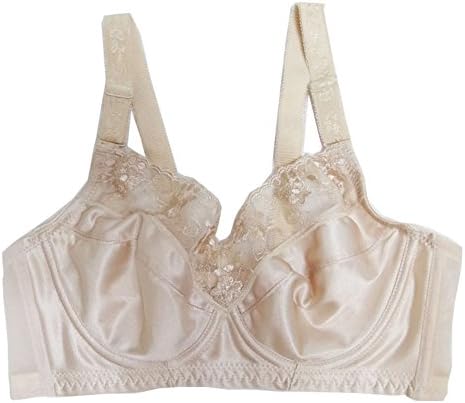 AooToo Bra Brassiere Plus Size Full Coverage Unlined Underwire