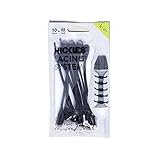 HICKIES Kids Elastic No Tie Shoelaces - Black (10 HICKIES Shoelaces, Works In All Sneakers)