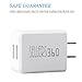 Wall Charger, [3 PACK]Dual Port USB Plug,Portable Travel Adapter Block,for iPhone SE / 6s / 6 / 6 Plus, iPad Air 2 Pro/mini 3,Galaxy S7 Edge S6 Edge /Edge+,Note 5,LG G5[White]