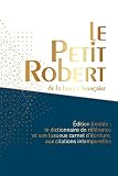 Dictionnaire Le Petit Robert de la Langue France 2015 - édition limitée - avec son luxueux carnet by