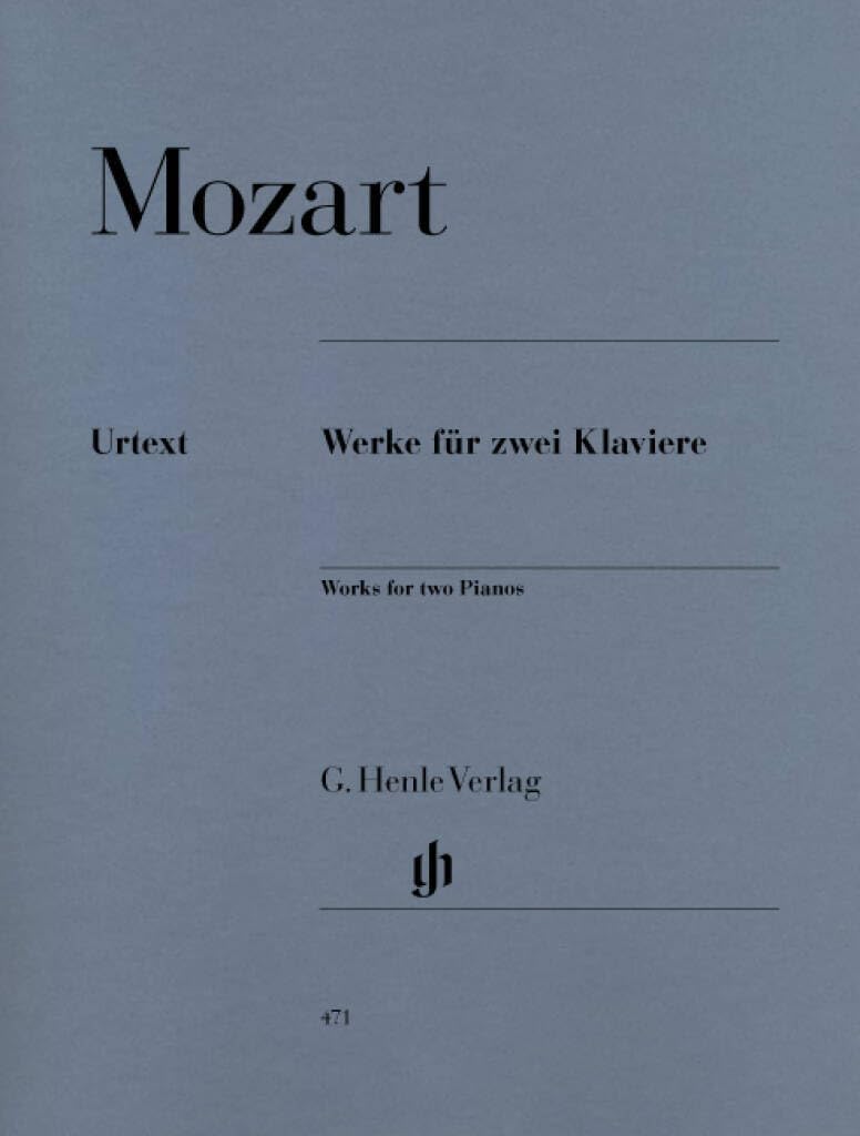 Works for two Pianos - 2 pianos (4 hands) - (HN 471): Instrumentation: 2 Pianos, 4-hands