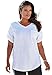 Roamans Women's Plus Size Boyfriend Slub Tunic