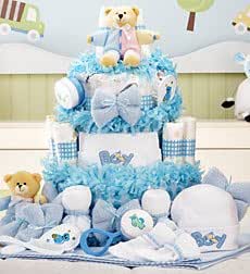 Amazon.com : New Baby Boy Gift Basket Grand Essentials ...