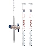 10pcs GoLab Laboratory Class A Burette with PTFE