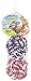 Ruffin' It 3-Pack Toss 'N Floss Rope Ball in Mesh Bag for Pets